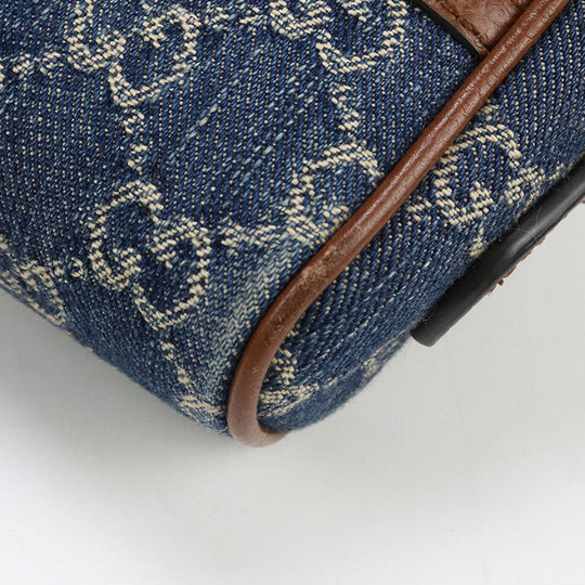 GUCCI 517350 Mini bag Ofidia Diagonal Shoulder Bag/GG denim blue Women