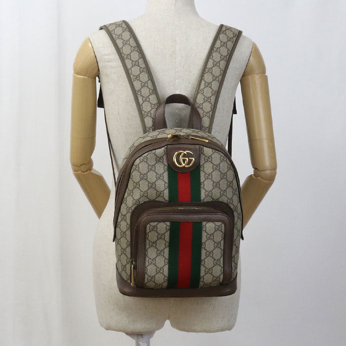 GUCCI GU88920 GG small backpack Ofidia GG Supreme beige unisex