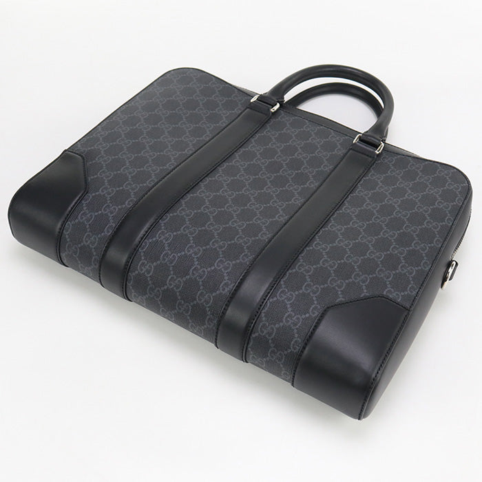 GUCCI Briefcase GG Supreme 474135 Briefcase/PVC/leather mens