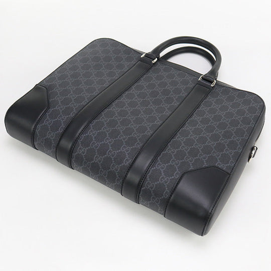 GUCCI Briefcase GG Supreme 474135 Briefcase/PVC/leather mens