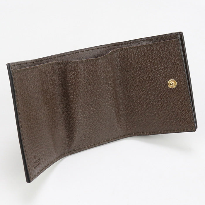 GUCCI GU89283 Tri-fold wallet Ofidia Three fold wallet GG Supreme beige Women