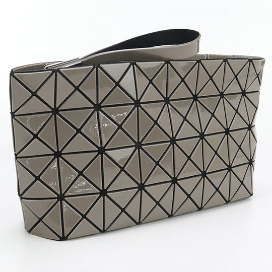 ISSEY MIYAKE Clutch bag Baobao Clutch bag/PVC gray unisex
