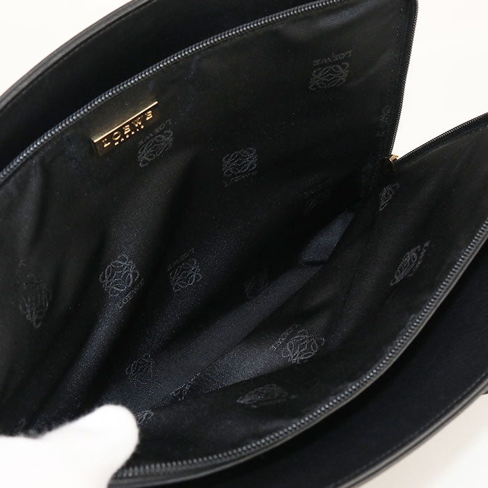 LOEWE Tote Bag Calfskin  black Women