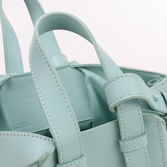 LOEWE A538H13X02 Handbag Hammock Bag Compact 2WAY bag satin calf Aquamarine Women