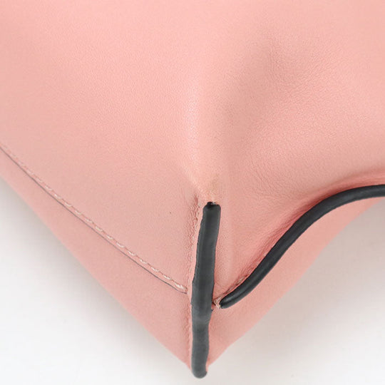 LOEWE A411FC2X37 Shoulder Bag Flamenco clutch mini Calfskin pink Women