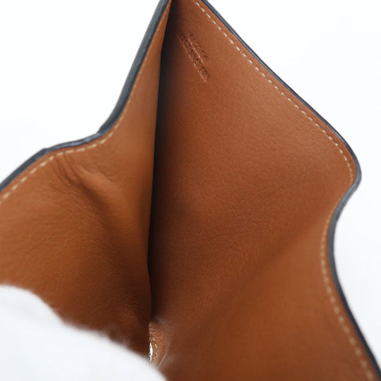 LOEWE C821TR2X02 Tri-fold wallet anagram Trifold wallet pebble grain calf Brown Women