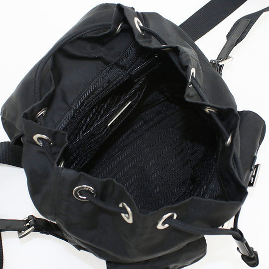 PRADA PR87603 backpack small  Nylon BLACK Women