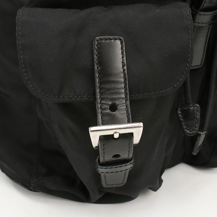 PRADA PR87603 backpack small  Nylon BLACK Women