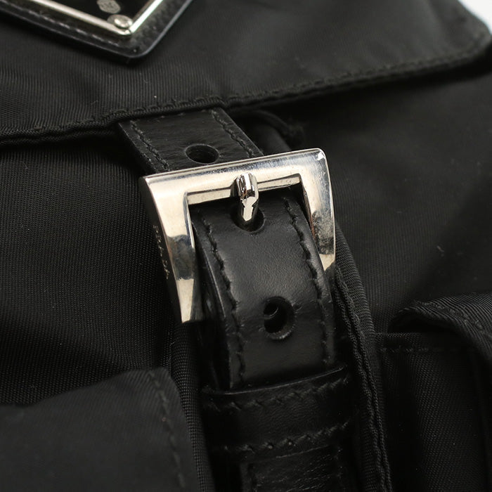 PRADA PR87603 backpack small  Nylon BLACK Women