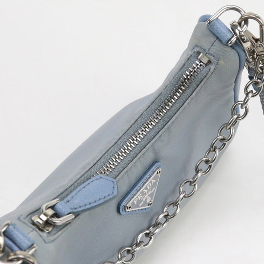 PRADA 2WAYShoulder Bag Diagonal shoulder bag Shoulder Bag Nylon blue Women