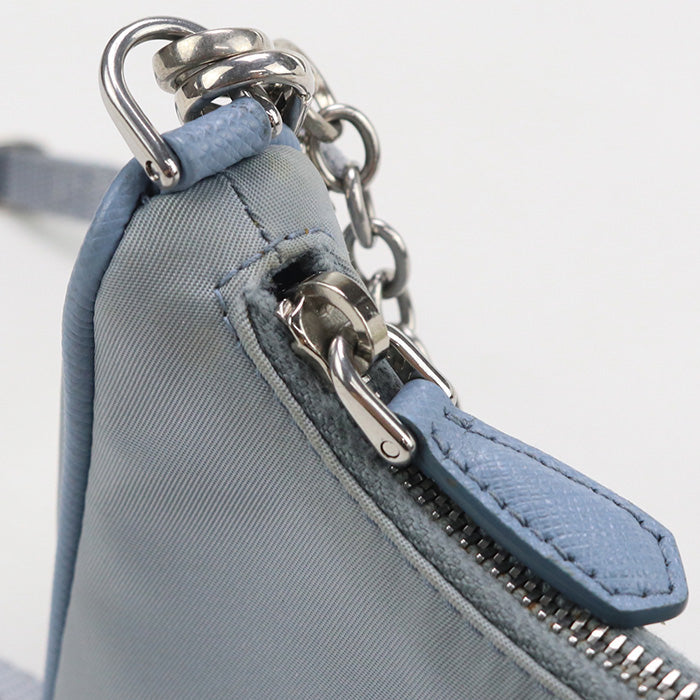 PRADA 2WAYShoulder Bag Diagonal shoulder bag Shoulder Bag Nylon blue Women