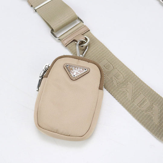 PRADA 1BH204 Shoulder Bag Re-Edition 2005 Re-Nylon 2way Shoulder Bag Nylon beige Women