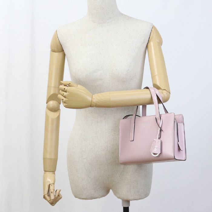 PRADA 1BA357 Handbag Re-Edition 1955 2Way Mini Tote Bag leather pink Women