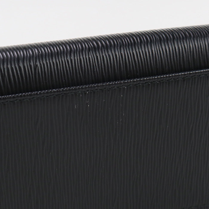PRADA 1MC122 Business card holder Safiano Triangle Card Case leather black unisex