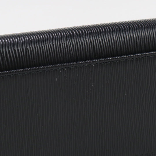 PRADA 1MC122 Business card holder Safiano Triangle Card Case leather black unisex