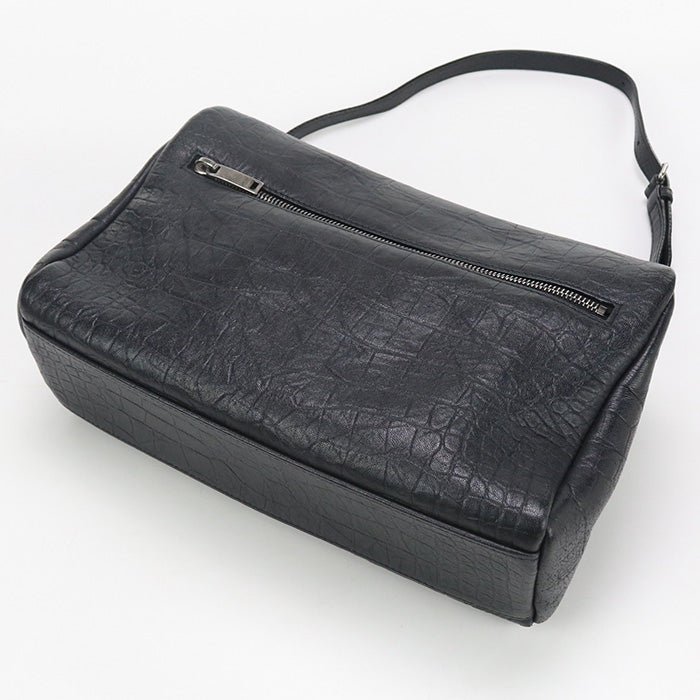 SAINT LAURENT 620663 Shoulder Bag ChainShoulder Bag Embossed leather black Women