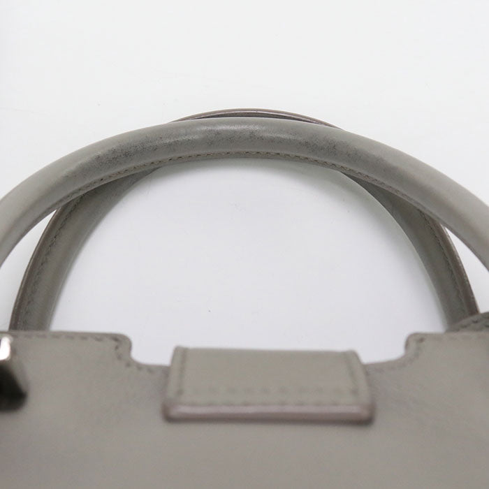 SAINT LAURENT LTH424868 Handbag Baby mosquito bus 2way handbag leather gray Women